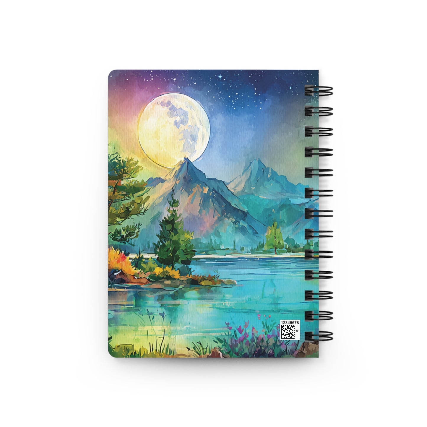 Moonlit Crossing – Premium Spiral Journal