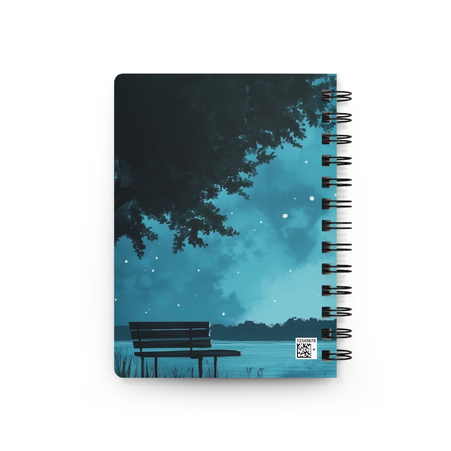 Moonlit Lake | Premium Spiral Journal