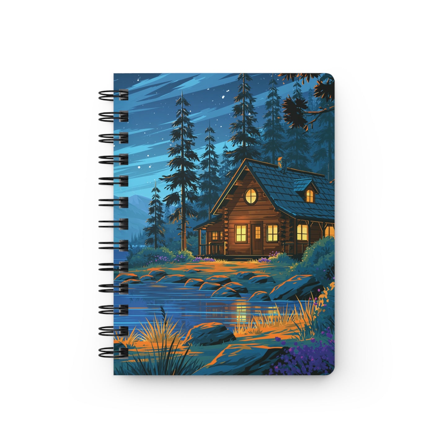 Moonlit Haven – Premium Spiral Journal