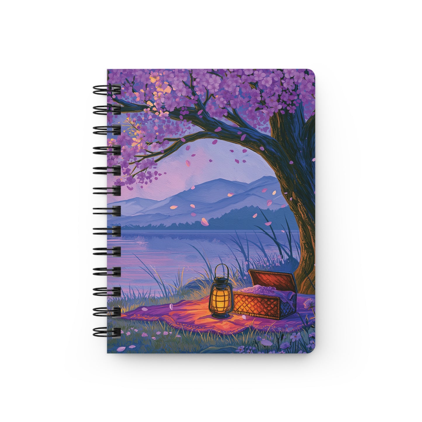 Moonlit Picnic – Premium Spiral Journal